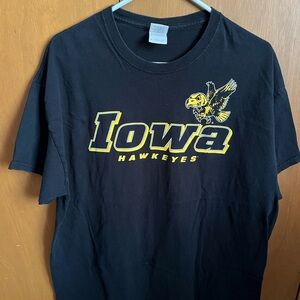 Gildan Iowa Hawkeyes Black T-Shirt